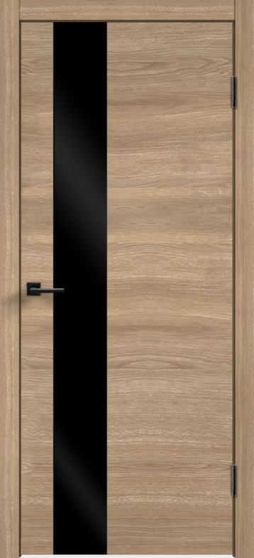 Межкомнатная дверь экошпон SMART со стеклом Z3 без притвора цвет Дуб Европейский горизонт 600х2000