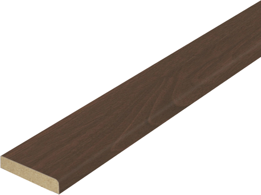 Дверной нащельник SOFTWOOD Орех американский шоколад 30х 8х2070
