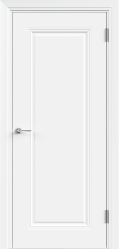 Межкомнатная дверь эмаль SCANDI NEO 5 глухое 4P без притвора Белый 900х2000