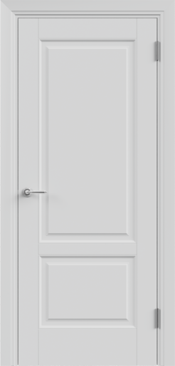 Межкомнатная дверь эмаль SCANDI NEO 9 глухое 2P без притвора цвет Светло-серый 600х2000