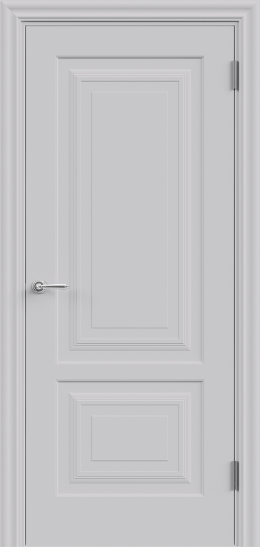 Межкомнатная дверь эмаль SCANDI NEO 2 глухое 2P без притвора цвет Светло-серый 600х2000