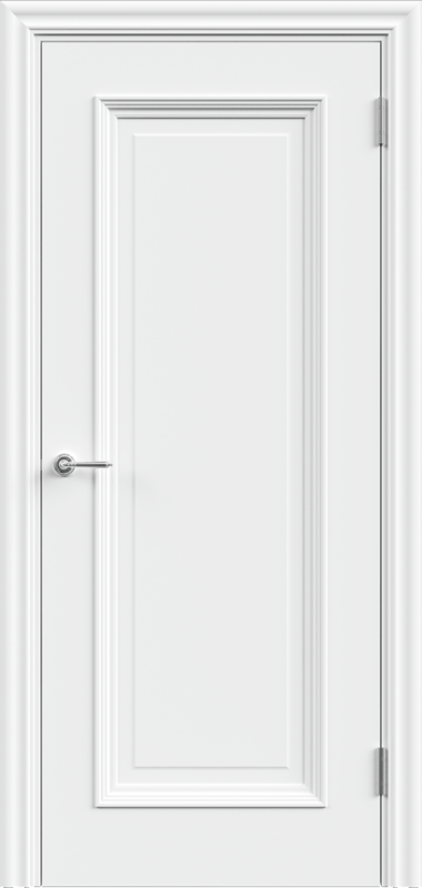 Межкомнатная дверь эмаль LEDO 1 глухое 4P без притвора Белый 600х2000
