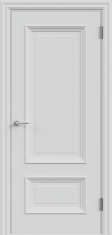 Межкомнатная дверь эмаль LEDO 1 глухое 2P без притвора Светло-серый 700х2000