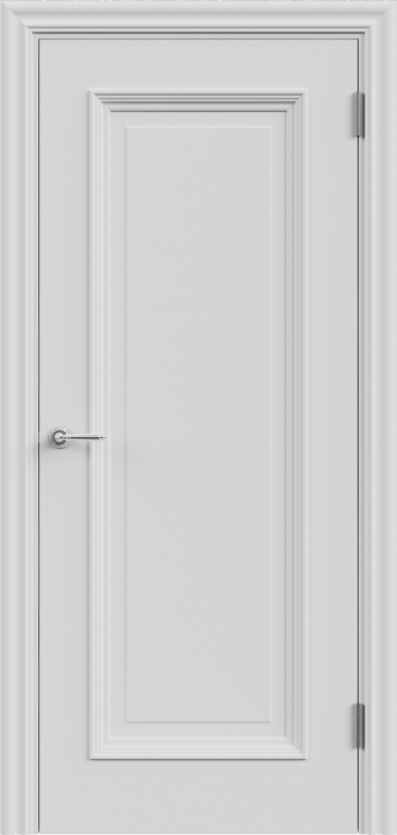 Межкомнатная дверь эмаль LEDO 1 глухое 4P без притвора Светло-серый 600х2000
