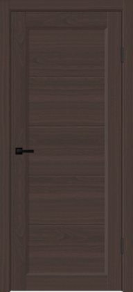 Межкомнатная дверь SOFTWOOD STYLE 1 глухое без притвора Орех американский шоколад 600х2000