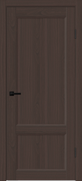 Межкомнатная дверь SOFTWOOD STYLE 3 глухое 2P без притвора Орех американский шоколад 600х2000