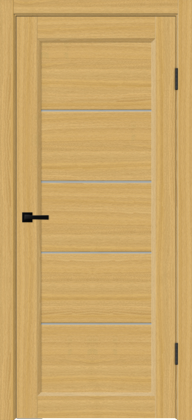 Межкомнатная дверь SOFTWOOD STYLE 1 со стеклом без притвора Орех американский соломенный 600х2000