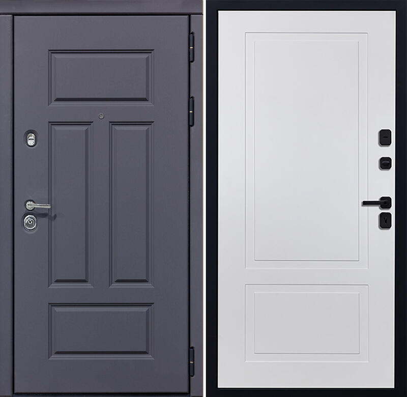 Металлическая дверь ВД- 47 Серый 960x2050