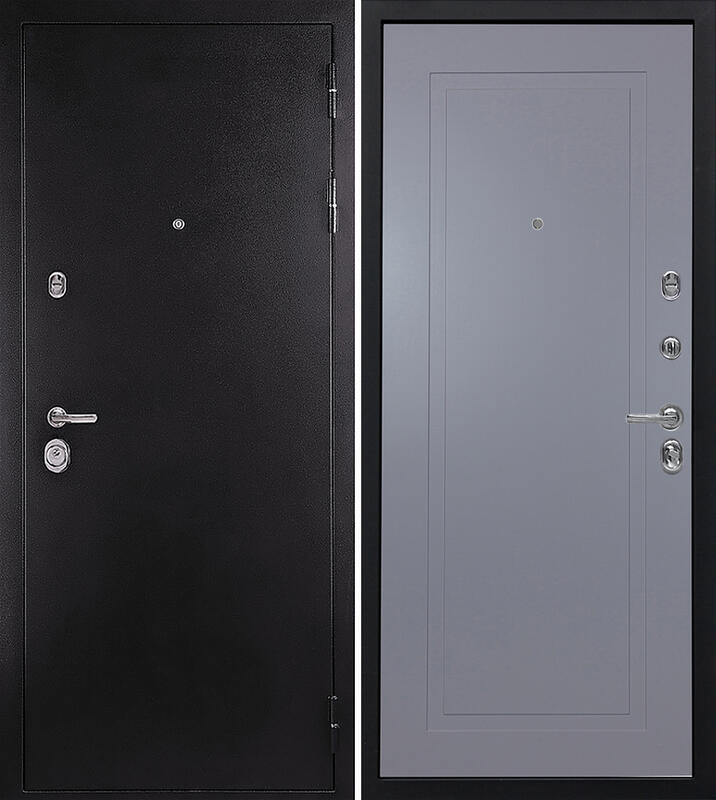 Металлическая дверь ВД- 52 Чёрный 960x2050