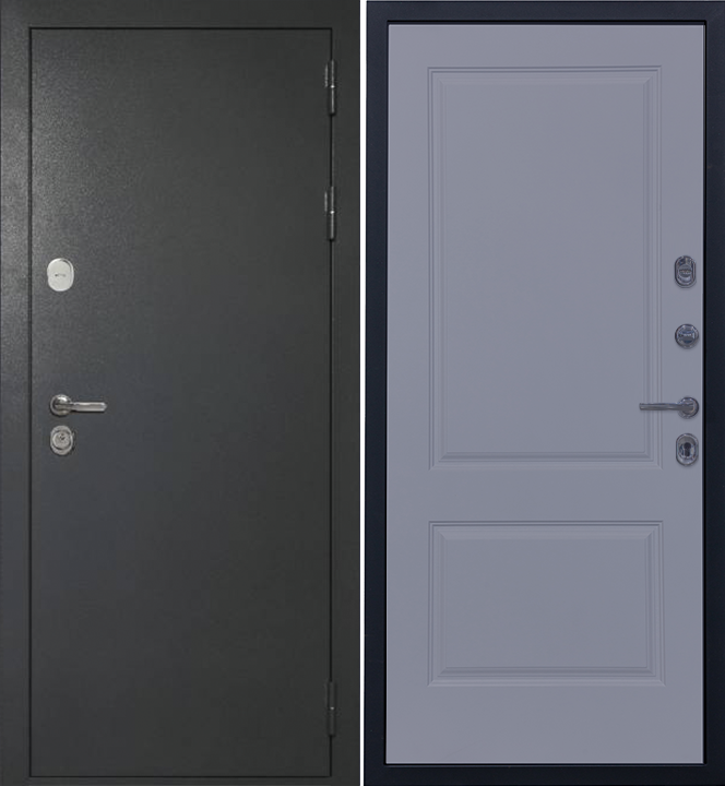 Металлическая дверь ВД- 41 Чёрный 960x2050