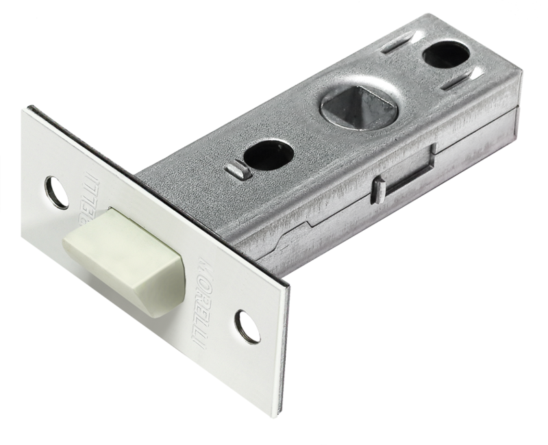 Защелка межкомнатная, с пластиковым язычком LP6-45 W Белый