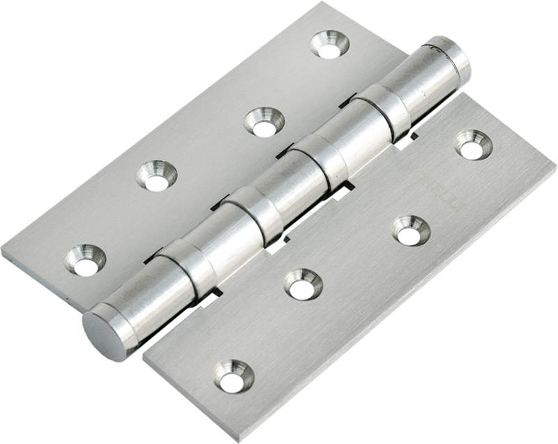 Петля латунная универсальная MBU 100X70X3-4BB SC хром матовый