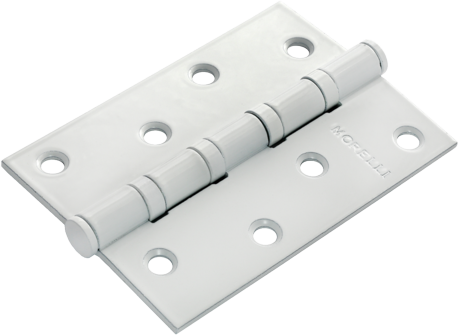 Петля стальная универсальная MS 100х70х2,5-4BB W Белый