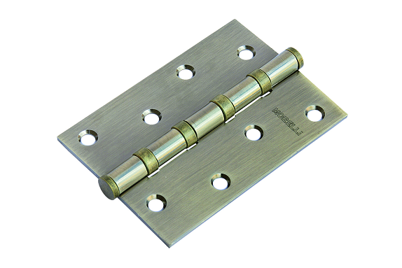 Петля стальная универсальная MS 100X70X2.5-4BB AB Бронза античная