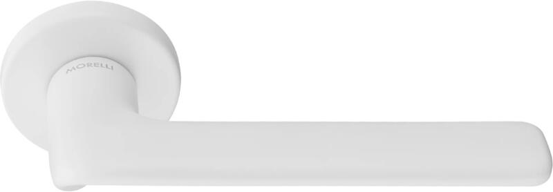 TOMORROW R5 BIA, ручка дверная на розетке 7мм, цвет - белый