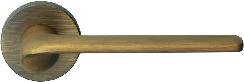 TOMORROW R5 CAFFE, ручка дверная на розетке 7мм, цвет - кофе