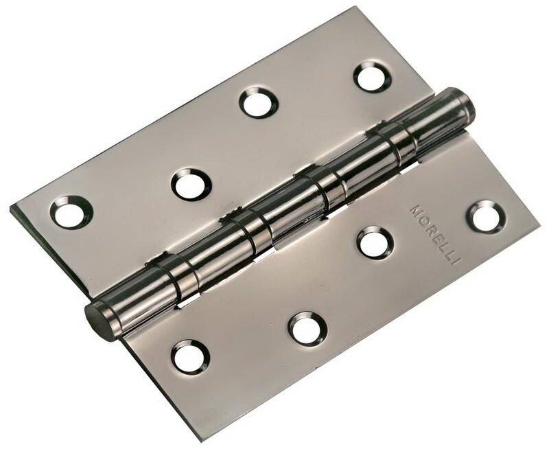 Петля стальная универсальная MSN 100X70X2.5-4BB BN черный никель