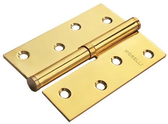 Петля стальная левая MSD 100X70X2.5 Золото