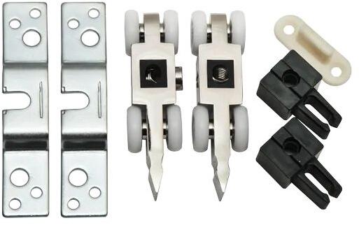 SET 4, комплект роликов 4-колес. для раздвижных дверей