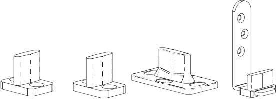 SLIDING SET TELESCOP 2, дополнительный набор для телескопического открывания двух створок