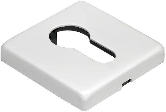 Накладка на евроцилиндр LUX-KH-SQ Белый