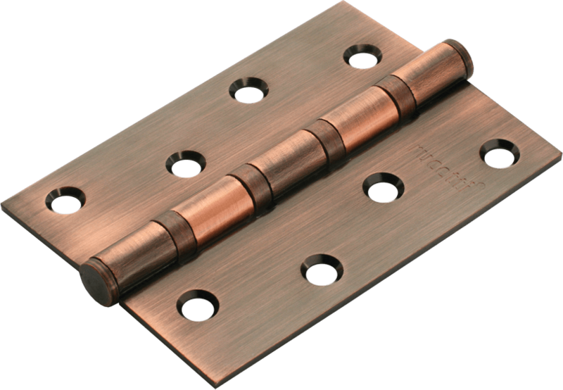 Петля стальная универсальная RS 100X70X2.5-4BB медь