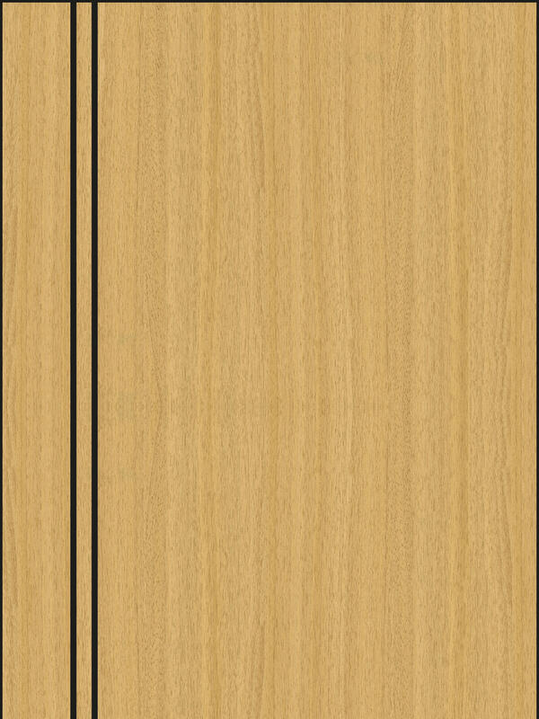 Орех американский соломенный, 800х2000, LR, б/врезки замка и петель, кромка ABS 2мм с 4х ст., цвет черный, молдинг цвет черный