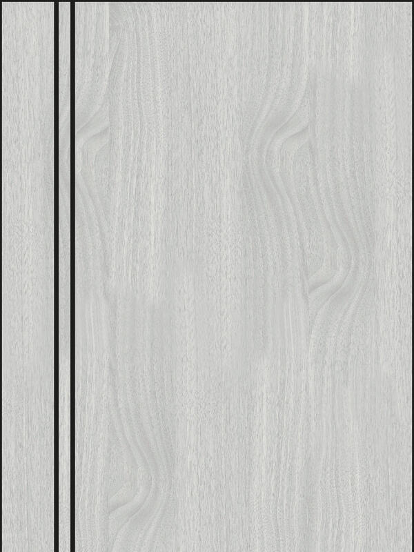 Орех американский светлый, 800х2000, LR, б/врезки замка и петель, кромка ABS 2мм с 4х ст., цвет черный, молдинг цвет черный