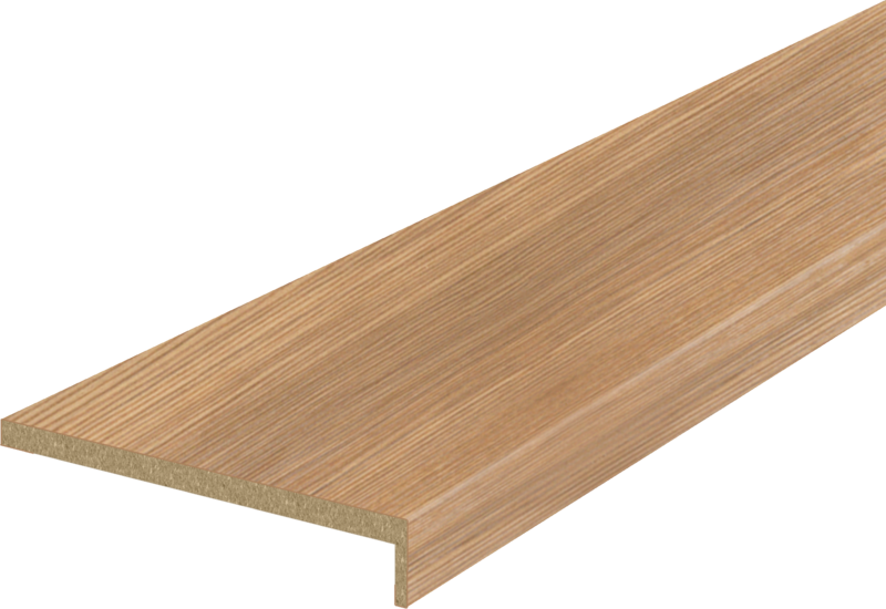 Дверной наличник экошпон телескопический L (8мм) Дуб золотой 100х25х2200