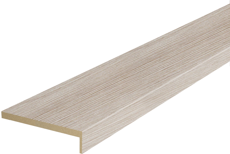 Дверной наличник экошпон телескопический L (8мм) Капучино 70х25х2200