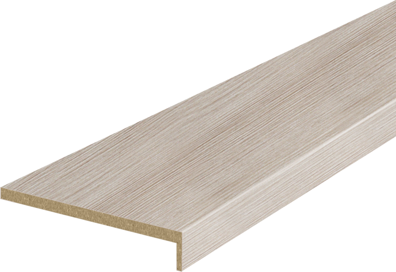 Дверной наличник экошпон телескопический L (8мм) Капучино 100х25х2200