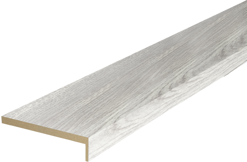 Дверной наличник экошпон телескопический L (8мм) цвет Дуб дымчатый 70х25х2200