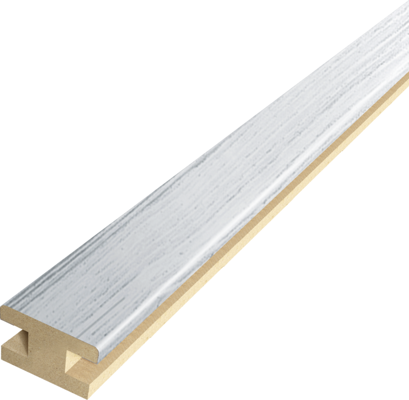 Профиль стыковочный экошпон добор-добор Клён айс 40х24х2400