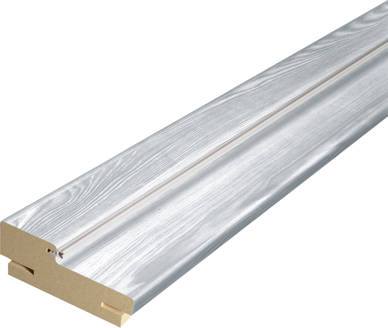 Дверная стойка экошпон 70х26х2400мм (для дверей без притвора) телескопическая 44 Клён айс