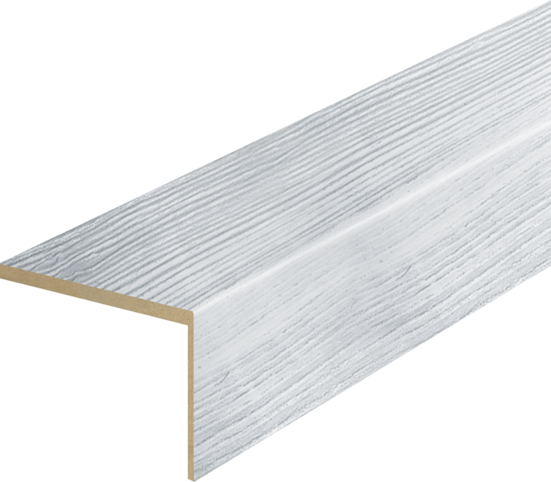 Дверной наличник экошпон телескопический L (8мм) Клён айс 70х70х2200