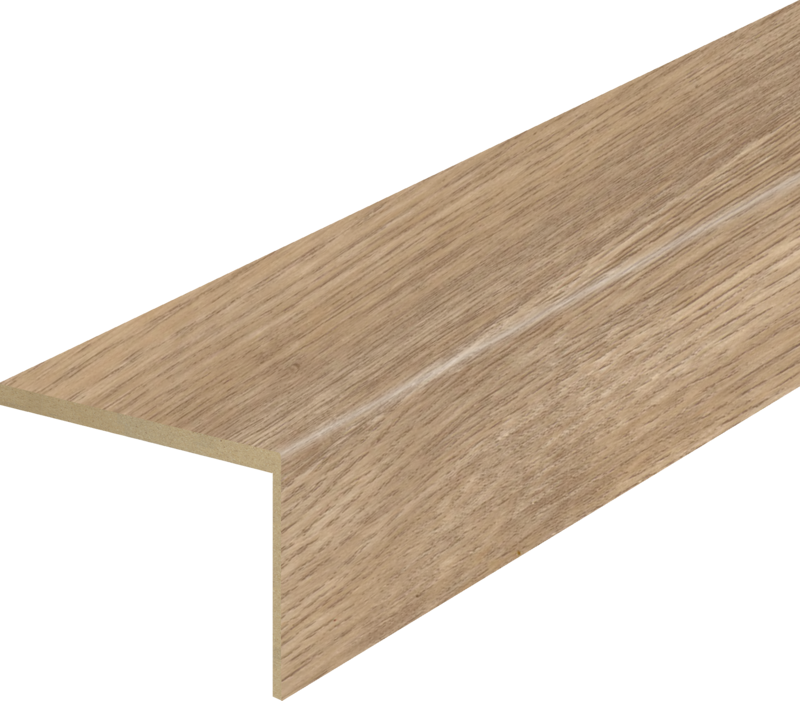 Дверной наличник экошпон телескопический L (8мм), Дуб европейский 70х70х2150