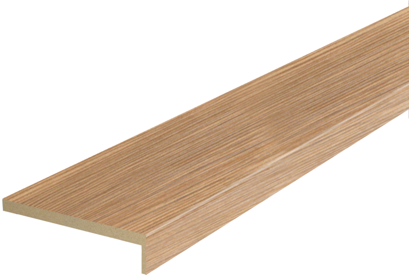 Дверной наличник экошпон телескопический L (8мм) цвет Дуб золотой (арт. 14012) 70х25х2200