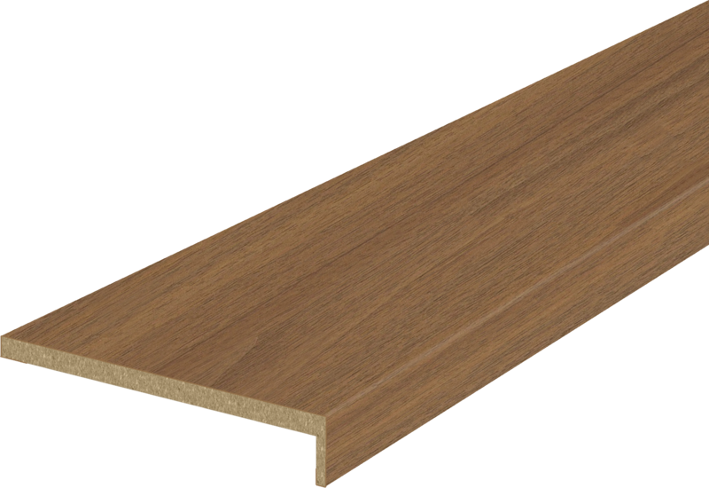 Дверной наличник СОФТ ВУД телескопический L (8мм) Орех американский мореный 100х25х2200