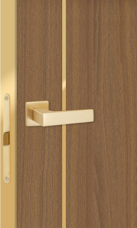 Орех американский мореный, 700х2000, LR, з. M1895 MSG, без врезки п/петли, алюм. кромка шампань с 4х ст.