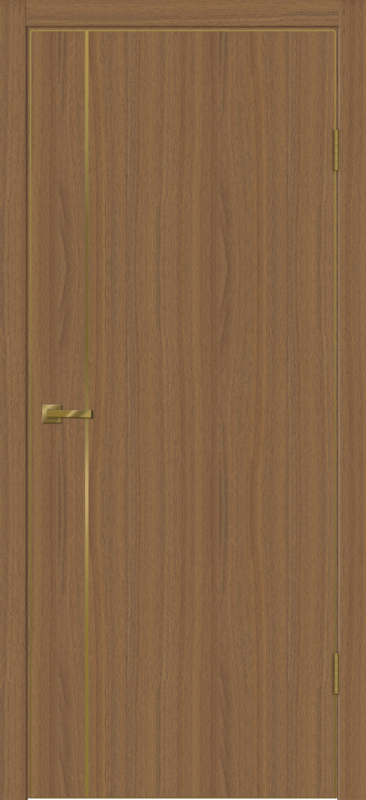 Орех американский мореный, 900х2000, LR, з. M1895 MSG, без врезки п/петли, алюм. кромка шампань с 4х ст.