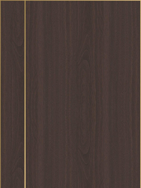 Орех американский шоколад, 800х2000, LR, з. M1895 MSG, без врезки п/петли, алюм. кромка шампань с 4х ст.