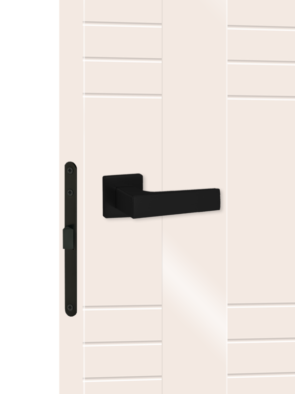 Слоновая кость, 600х2000, LR, б/врезки замка и петель, стекло Лакобель слоновая кость