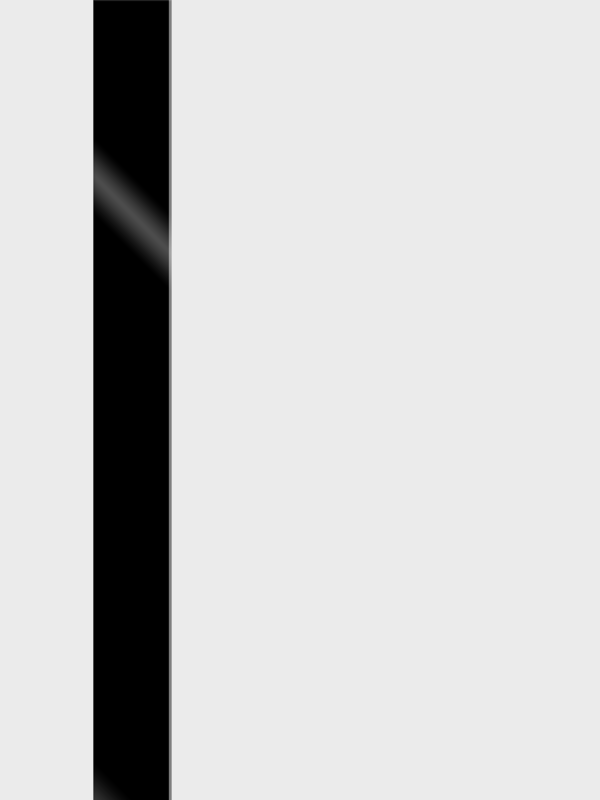 Белый, 600х2000, LR, б/врезки замка и петель, стекло Лакобель черное