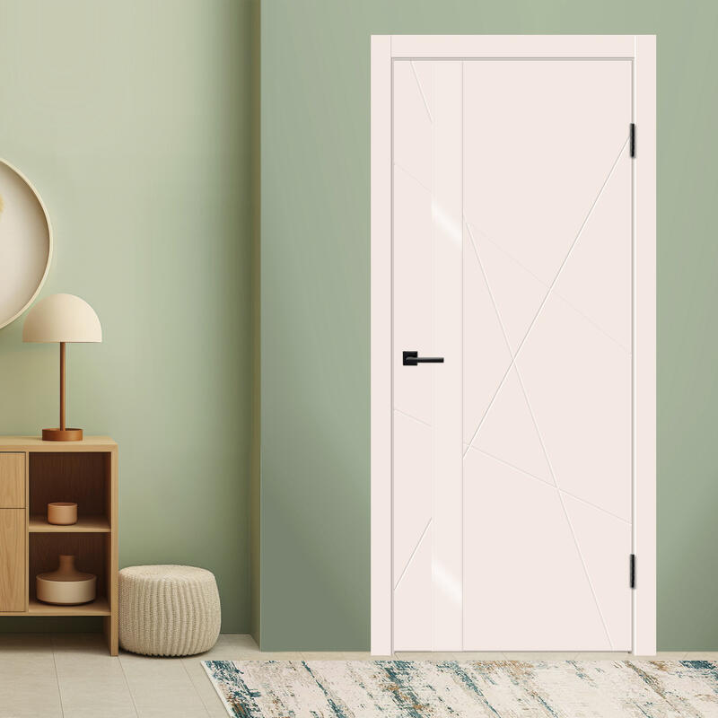 Слоновая кость, 800х2000, LR, б/врезки замка и петель, стекло Лакобель слоновая кость