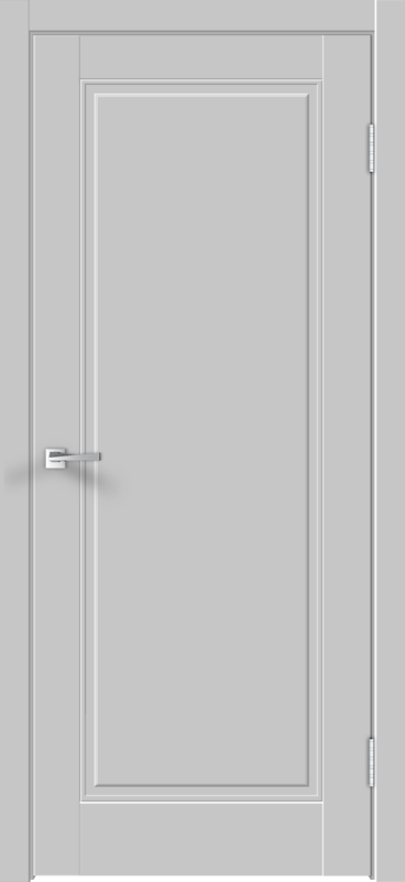 Светло-серый, 900х2000, LR, б/врезки замка и петель