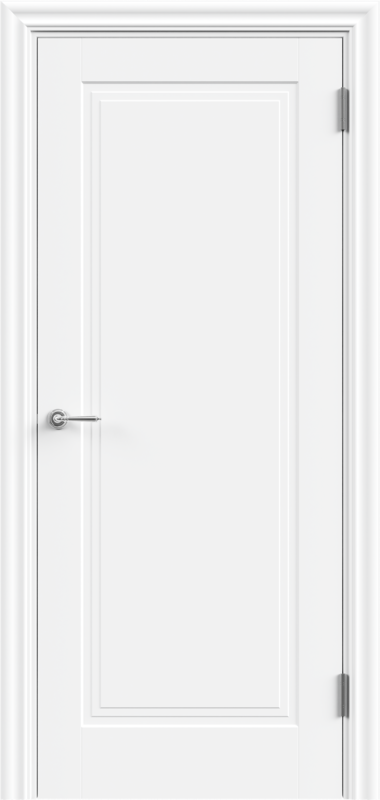 Межкомнатная дверь эмаль SCANDI NEO 1 глухое 4P без притвора Белый 600х2000