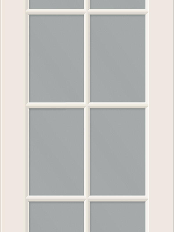 Слоновая кость, 700х2000, R, врезка п/з. 1895Р, без врезки п/петли, стекло Мателюкс, б/отв. п/фурнитуру