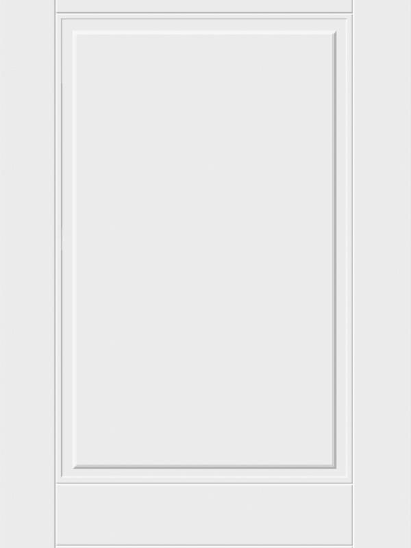 Белый, 600х2000, LR, б/врезки замка и петель