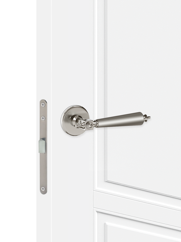 Белый, 700х2000, LR, врезка п/з. 1895, без врезки п/петли, б/отв. п/фурнитуру