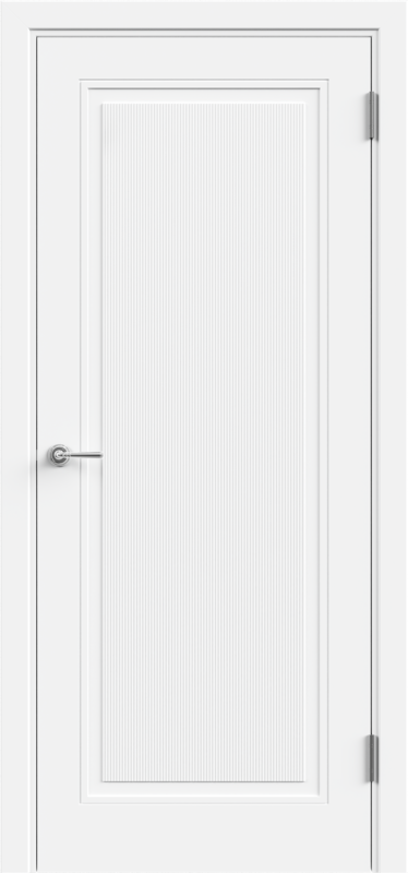 Белый, 700х2000, LR, б/врезки замка и петель, фрез. Вельвет 1